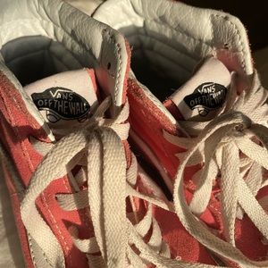 Hightop Hot Pink Vans!